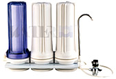 Three Stages Countertop water filter